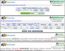 FPTS: NĐT có thể ứng trước trực tuyến tiền cổ tức