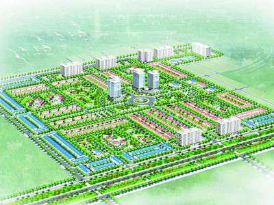 Phối cảnh dự án khu đô thị Thanh Lâm - Đại Thịnh 2