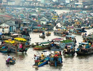 Chợ nổi, chợ chìm