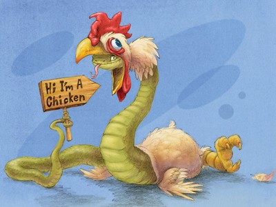 Những chiếc lông ngỗng!