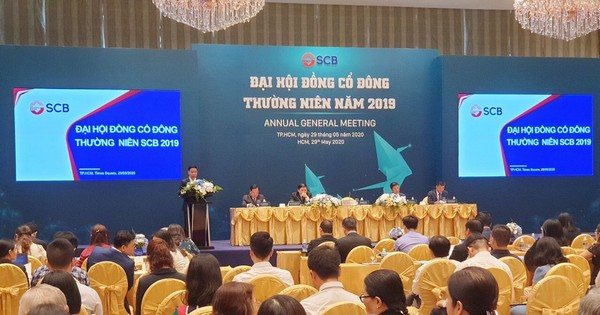 ĐHCĐ SCB: Thông qua việc tăng vốn lên 20.231 tỷ đồng và đăng ký giao dịch trên UPCoM