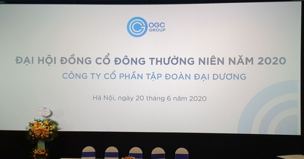 Đại hội OGC bất thành, đa phần dự án trục trặc, trình xin cổ đông xoá nợ