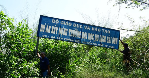 Dự án Xây dựng Trường đại học Văn hóa - Nghệ thuật và Du lịch Sài Gòn: “Treo ngược” quyền...