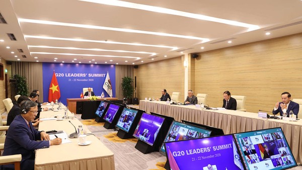 Thủ tướng tham dự Hội nghị thượng đỉnh G20