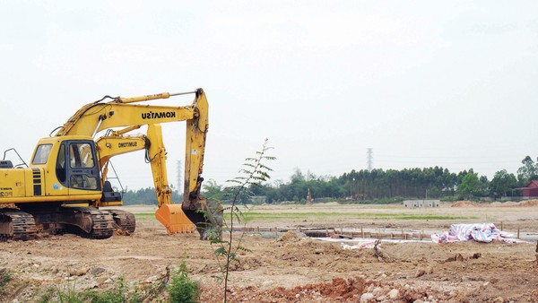 Chi phí đất đai luôn chiếm tỷ trọng lớn trong tổng chi phí phát triển dự án. Ảnh: Dũng Minh.