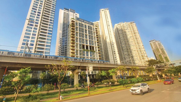 Mô hình TOD đang trở thành một động lực phát triển của thị trường địa ốc. Ảnh: Lê Toàn.