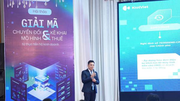 Giải mã chuyển đổi mô hình và kê khai thuế của gần 5 triệu hộ kinh doanh