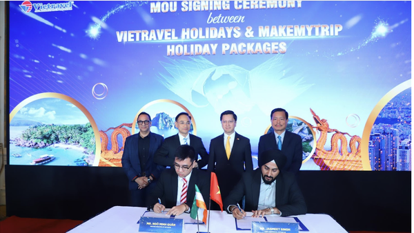 Vietravel ký kết hợp tác cùng Make My Trip