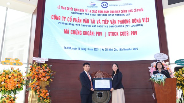 66 triệu cổ phiếu PVT Logistics (PDV) chính thức chào sàn HOSE
