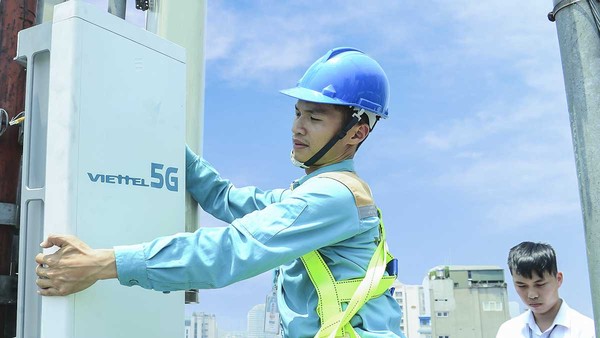 Các nhà mạng đã xây dựng khoảng 14.000 trạm phát sóng 5G trên cả nước. 