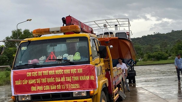 Hàng dự trữ quốc gia tiếp sức các địa phương vượt qua thiên tai 