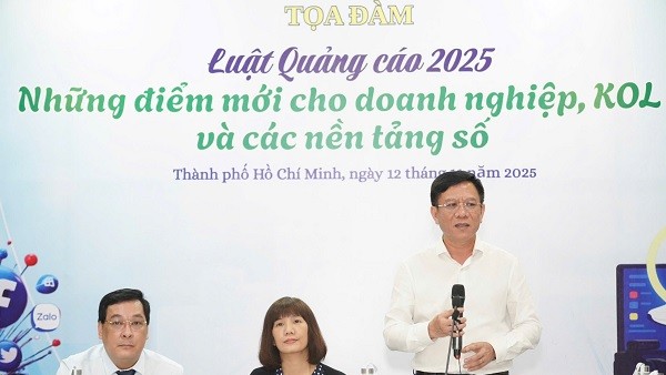 Ông Nguyễn Ngọc Hồi, Phó Giám đốc Sở Văn hoá - Thể thao và Du lịch TP.HCM chia sẻ tại sự kiện.
