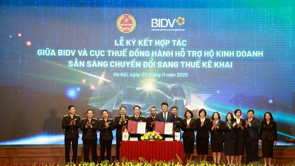BIDV (BID) cùng ngành Thuế đồng hành hỗ trợ hộ kinh doanh chuyển đổi, bứt phá