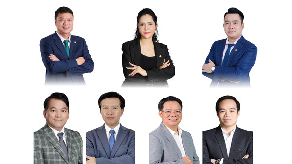 Những gương mặt Top 10 Doanh nhân Sao Đỏ 2025 