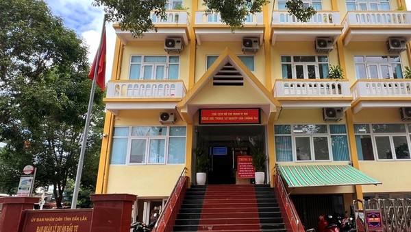 Ban Quản lý dự án tỉnh Đắk Lắk, nơi xảy ra vụ việc.