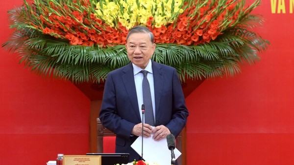 Tổng Bí thư Tô Lâm. Ảnh: Báo Nhân dân.