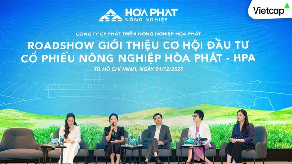 Chứng khoán Vietcap (VCI) đăng ký mua 7 triệu cổ phiếu Hòa Phát Nông Nghiệp (HPA)