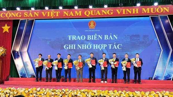 Thái Nguyên đang là điểm đến của nhiều nhà đầu tư trong nước và quốc tế.