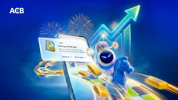 Kiểm soát dòng tiền thưởng Tết với Chứng chỉ tiền gửi ACB