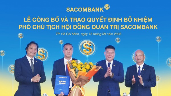 Ông Nguyễn Xuân Vũ được bầu làm Phó chủ tịch HĐQT SACOMBANK (STB)