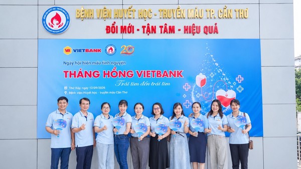 Hơn 200 cán bộ nhân viên Vietbank hưởng ứng hoạt động hiến máu tại Hội sở