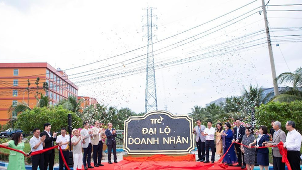 Đại lộ Doanh nhân cùng các tuyến đường nội khu mang tên doanh nghiệp, thương hiệu tại KCN Thành Thành Công (Tây Ninh).