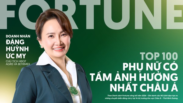Bà Đặng Huỳnh Ức My lần thứ 2 vào top 100 Most Powerful Women Asia của Fortune