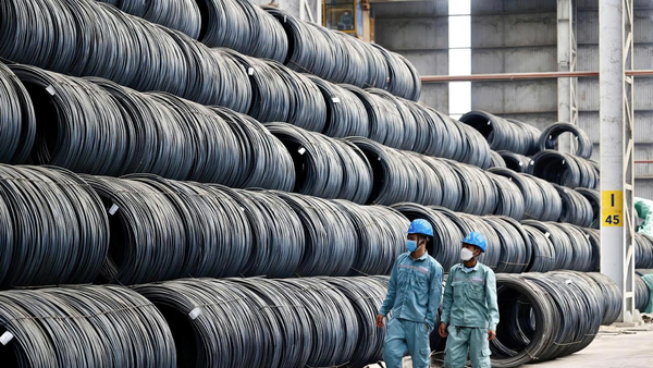 Lần đầu tiên trong lịch sử, Việt Nam lọt top 10 quốc gia sản xuất thép thô lớn nhất toàn cầu
