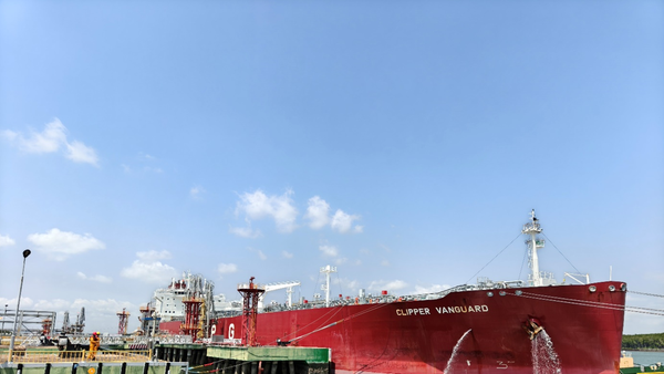 PV GAS đón tàu Clippver Vanguard mang gần 38.000 tấn LPG từ Australia cập cảng Thị Vải hôm nay 20/3/2026P