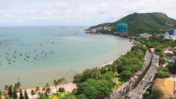 Biển Vũng Tàu, TP.HCM. Ảnh: Lê Toàn.