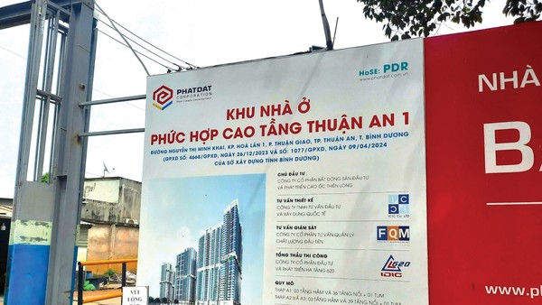 Phát Đạt thu về hơn 1.900 tỷ đồng sau khi chuyển nhượng 80% cổ phần tại dự án Thuận An 1 cho đối tác Mitsubishi Corporation. Ảnh: Việt Dũng.