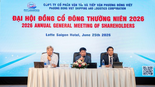 PVT Logistics (PDV) đặt mục tiêu doanh thu 2.300 tỷ đồng, tiếp tục mở rộng đội tàu