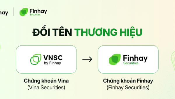 Công ty Chứng khoán Vina chính thức đổi tên thành Công ty Chứng khoán Finhay 