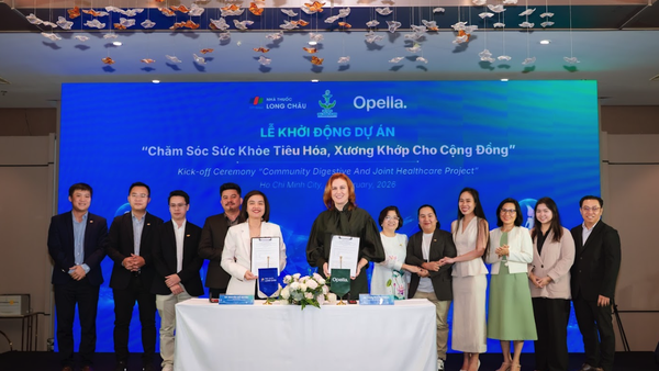 Opella và Long Châu khởi động dự án chăm sóc sức khỏe tiêu hóa và xương khớp cho cộng đồng