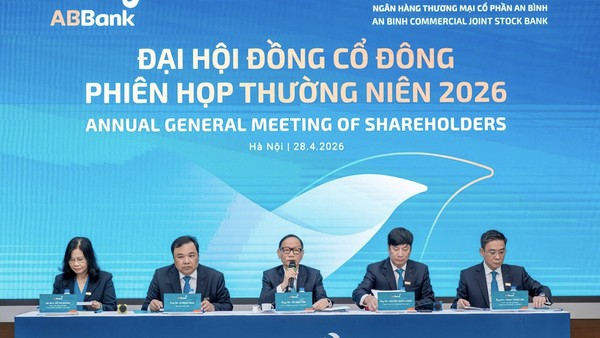 ABBank (ABB) đạt 1.500 tỷ đồng lợi nhuận trước thuế quý I, mục tiêu 4.500 tỷ đồng cả năm 