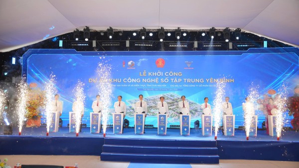 Saigonres (SGR) khởi động dự án công nghệ số 3.500 tỷ đồng tại Thái Nguyên