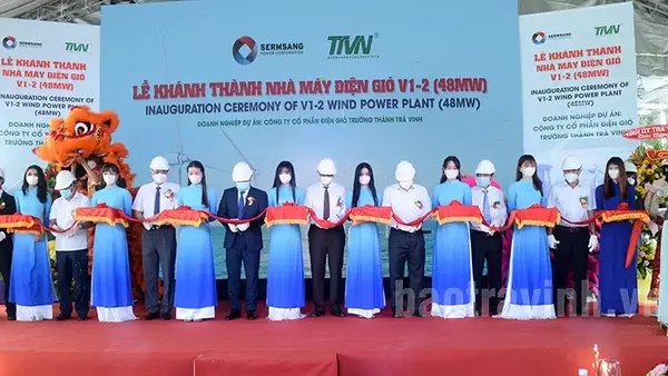 Trường Thành Energy Group (TEG) muốn thoái toàn bộ vốn tại dự án Nhà máy điện gió V1-2 với công suất 48 MW