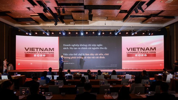 Ông Đậu Anh Tuấn, Phó tổng thư ký kiêm Trưởng Ban Pháp chế Liên đoàn Thương mại và Công nghiệp Việt Nam (VCCI) chia sẻ tại Sự kiện