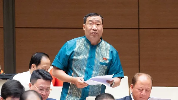 Đại biểu Thạch Phước Bình (đoàn Vĩnh Long)