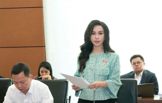 Đại biểu Lê Nữ Thùy Dương (đoàn Đồng Nai) đề nghị luật hoá quy định chứng khoán hoá khoản nợ