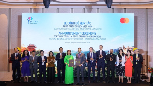 Cục Du lịch Quốc gia Việt Nam và Mastercard hợp tác nhằm thúc đẩy phát triển du lịch Việt Nam