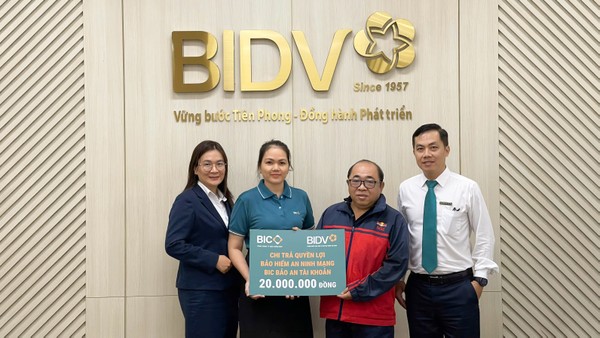 Bị kẻ gian mạo danh cán bộ Sở Tài chính lừa đảo, khách hàng được BIC bồi thường 20 triệu đồng