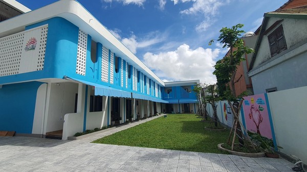 Trung tâm Hỗ trợ phát triển giáo dục hòa nhập Bình Minh của tỉnh Khánh Hòa. Ảnh: TN