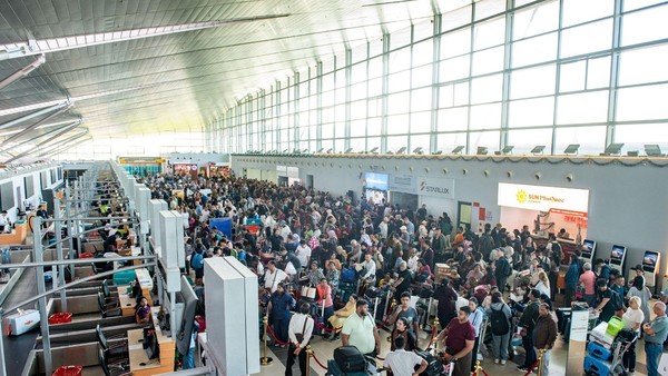 Cảng Hàng không Quốc tế Phú Quốc ghi nhận số chuyến bay quốc tế đến thậm chí cao hơn nội địa.