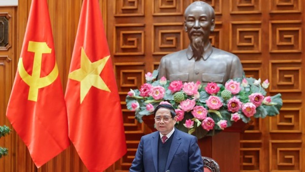 Thủ tướng nhấn mạnh 3 kinh nghiệm quan trọng trong quản lý, điều hành kinh tế vĩ mô - Ảnh: VGP.