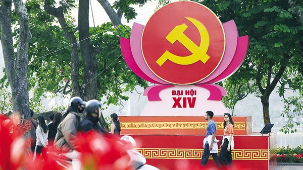 Nghị quyết Đại hội XIV của Đảng yêu cầu đẩy mạnh phát triển kinh tế thị trường định hướng xã hội chủ nghĩa hiện đại, hội nhập quốc tế, đáp ứng yêu cầu phát triển lực lượng sản xuất mới. Ảnh: Đức Thanh 