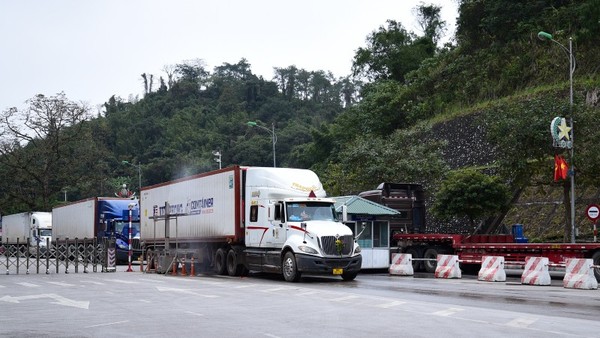 Tình trạng ách tắc hàng hóa nông sản tại cửa khẩu đã cơ bản được giải quyết.