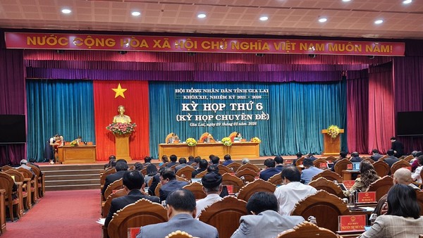 HĐND tỉnh Gia Lai thông qua Nghị quyết miễn nhiệm chức vụ Phó chủ tịch UBND tỉnh và bầu Trưởng ban Ban Dân tộc HĐND tỉnh. 