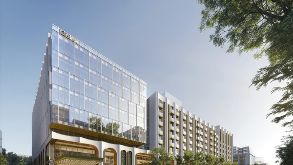Phối cảnh tòa nhà trụ sở mới của GELEX.