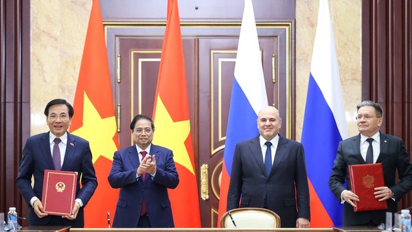 Thủ tướng Phạm Minh Chính hội đàm với Thủ tướng Liên bang Nga; chứng kiến Lễ ký kết các văn kiện hợp tác Việt - Nga 